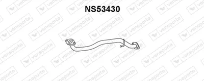 Tubo de escape Nissan X-TRAIL I