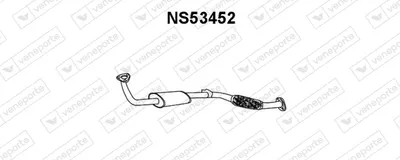 Presilenciador Nissan CABSTAR