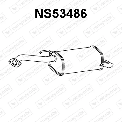 Silenciador posterior Nissan NOTE