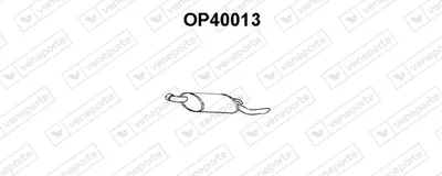 Silenciador posterior Opel CORSA A Hatchback · Vauxhall NOVA Hatchback