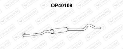 Presilenciador Opel KADETT D Estate