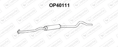 Presilenciador Opel KADETT D