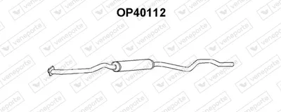 Presilenciador Opel KADETT D Estate