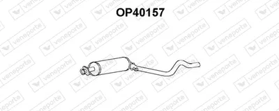 Presilenciador Opel KADETT E · Opel KADETT E Hatchback