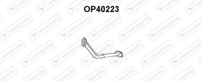 Tubo de escape Opel ASCONA C · Opel ASCONA C Hatchback