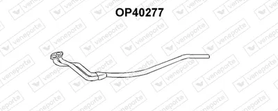 Tubo de escape VENEPORTE OP40277