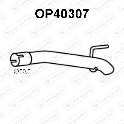 Tubo de escape Opel ASTRA J · Opel ASTRA J Hatchback Van · Vauxhall ASTRA Mk VI