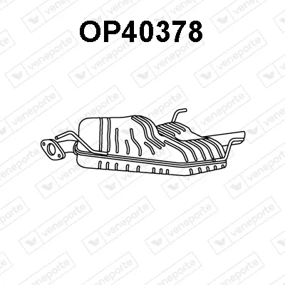 Silenciador posterior Opel VECTRA B Hatchback · Opel VECTRA B · Opel VECTRA B Estate
