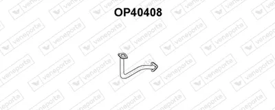 Tubo de escape Opel ASTRA F Saloon · Opel ASTRA F Convertible · Opel ASTRA F Hatchback
