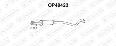 Presilenciador Opel ASTRA F Saloon · Opel ASTRA G Hatchback · Opel ASTRA G Estate
