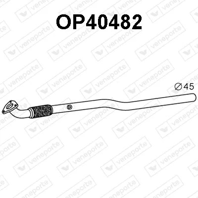 Tubo de escape Opel ASTRA G Hatchback · Opel ASTRA G Estate · Opel ASTRA G Saloon