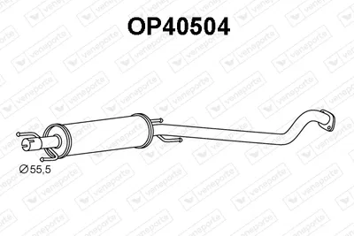 Presilenciador Opel ASTRA G Hatchback · Opel ASTRA G Estate · Opel ASTRA G Saloon