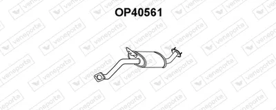 Presilenciador Opel FRONTERA B