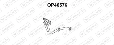Colector de escape, sistema de escape Opel ASTRA F Hatchback · Opel CALIBRA A · Opel VECTRA A