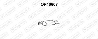 Silenciador posterior Opel OMEGA B · Vauxhall OMEGA Saloon