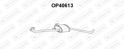 Presilenciador Opel OMEGA B