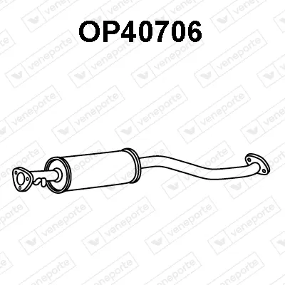 Presilenciador Opel VECTRA A · Opel VECTRA A Hatchback · Vauxhall CAVALIER Mk III Saloon