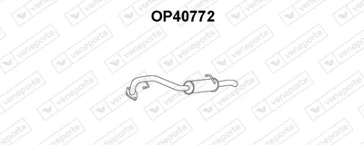 Silenciador posterior Opel FRONTERA B