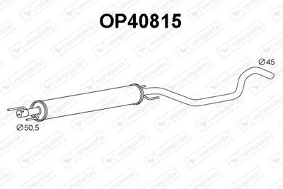 Presilenciador Opel ZAFIRA A MPV · Opel ZAFIRA / ZAFIRA FAMILY B · Opel ZAFIRA B Box Body/MPV