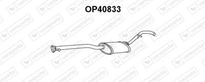Presilenciador Opel CALIBRA A