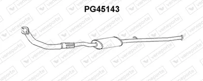 Presilenciador Peugeot 309 I
