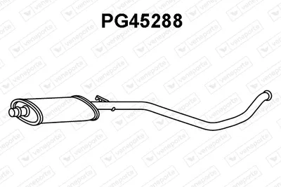 Presilenciador Peugeot 306 · Peugeot 306 Break