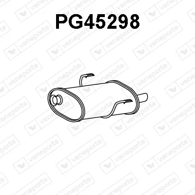 Silenciador posterior Peugeot 406