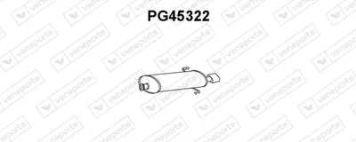 Silenciador posterior Peugeot 306 Hatchback · Peugeot 306
