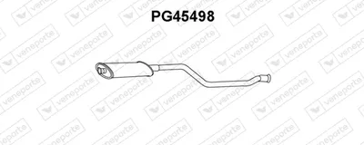 Presilenciador Peugeot 306 Convertible