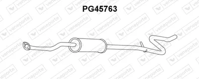 Presilenciador Peugeot 207