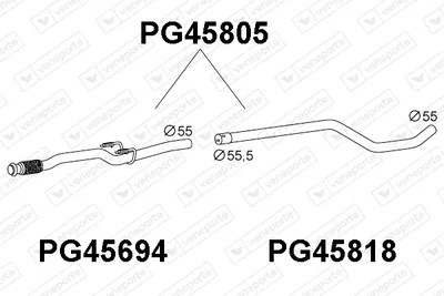 Tubo de escape Peugeot 407 · Peugeot 407 SW · Peugeot 407 SW Estate Van