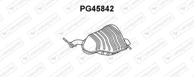 Silenciador posterior Peugeot 407 · Peugeot 407 SW