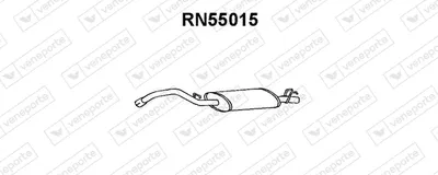 Silenciador posterior Renault 11