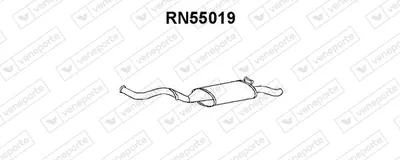 Silenciador posterior Renault 19 I Chamade · Renault 19 II Chamade