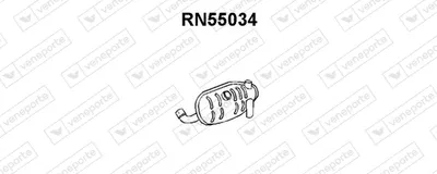 Presilenciador Renault 4 · Renault 4 Box Body/MPV