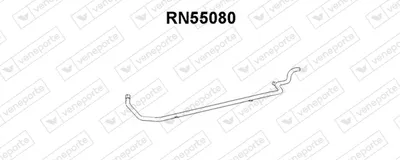 Tubo de escape VENEPORTE RN55080