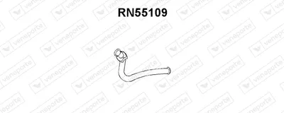 Tubo de escape Renault RAPID Box Body/MPV · Renault CLIO I