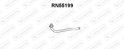 Tubo de escape Renault 19 I · Renault 19 I Chamade · Renault 19 II