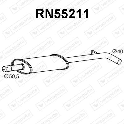 Presilenciador Renault MODUS / GRAND MODUS · Renault CLIO III · Renault CLIO III Grandtour