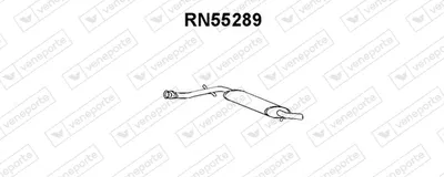 Presilenciador Renault 25