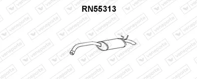 Silenciador posterior Renault SAFRANE I
