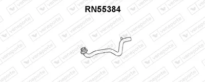 Tubo de escape VENEPORTE RN55384