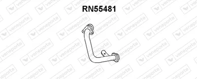 Tubo de escape VENEPORTE RN55481