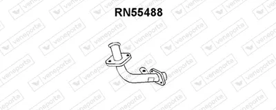 Tubo de escape VENEPORTE RN55488
