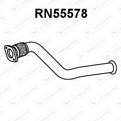 Tubo de escape Nissan KUBISTAR Van · Renault KANGOO · Renault CLIO II