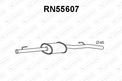 Presilenciador Renault CLIO II · Renault THALIA I · Renault THALIA II