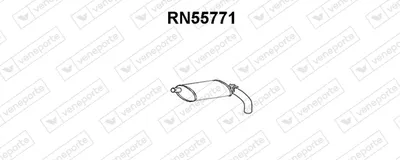 Silenciador posterior Renault ESPACE I