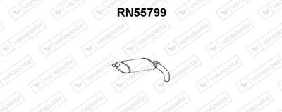 Silenciador posterior Renault ESPACE I