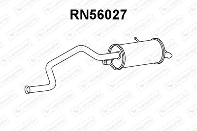Silenciador posterior Mercedes-Benz CITAN Mixto · Mercedes-Benz CITAN Box Body/MPV · Mercedes-Benz CITAN MPV