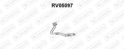 Tubo de escape VENEPORTE RV05097